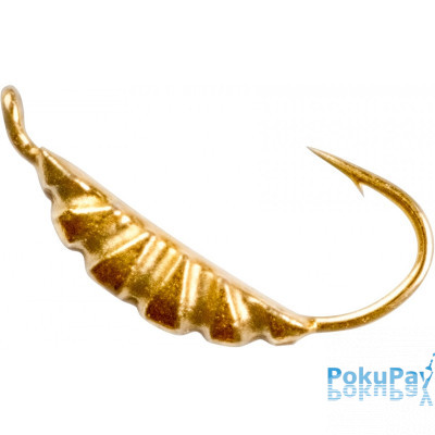 Мормышка вольфрамовая Sunfish Опарыш с ушком 0,46г 3мм Золото (4230-GO)