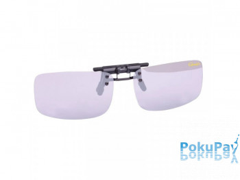 Накладка для окулярів Gamakatsu G-Glasses Clip On Glass Light Gray White MR