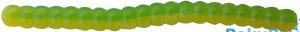 Big Bite Baits Trout Worm 2 Green/Yellow