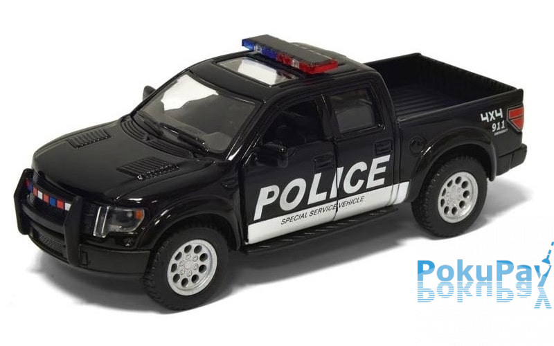 Автомодель Kinsmart (1:46) Ford F-150 SVT Raptor SuperCrew Police 2013 (KT5365WPR)