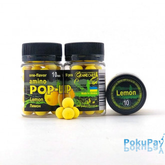 Grandcarp Amino Pop-Ups one-flavor Lemon (Лимон) 10mm 50шт (PUP187)