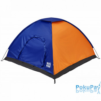 Палатка Skif Outdoor Adventure I, 200x200cm orange-blue