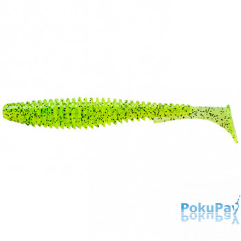 Віброхвіст FishUP U-Shad 3.5 #055 Chartreuse/Black 8шт