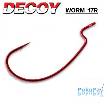 Крючок Decoy Worm 17R Kg Hook R #1 7 шт