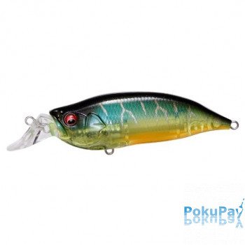 Воблер Megabass IXI Shad Type-R 57mm 7g Clear Hot Tiger