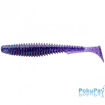 Віброхвіст FishUP U-Shad 2 #060 - Dark Violet/Peacock&amp;Silver 10шт