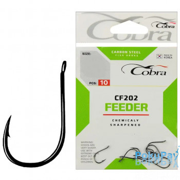Гачок Cobra Feeder №6 10шт (CF202-006)