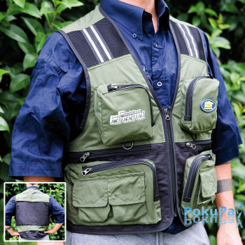 Жилет Lineaeffe FF Green Fishing Vest M (9000010)