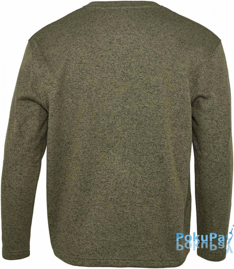 Пуловер Orbis Textil Herrenpullover Strick-Fleece 2XL оливковий