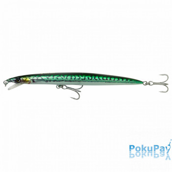 Воблер Savage Gear Sandeel Jerk Minnow F 17.5cm 25g Green mackerel PHP