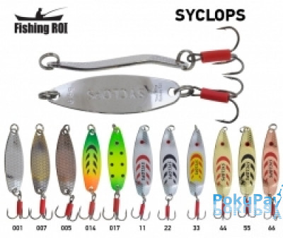 Fishing Roi  Syclops 6гр. 5см. 001-Серебро (SF0401-6-001)