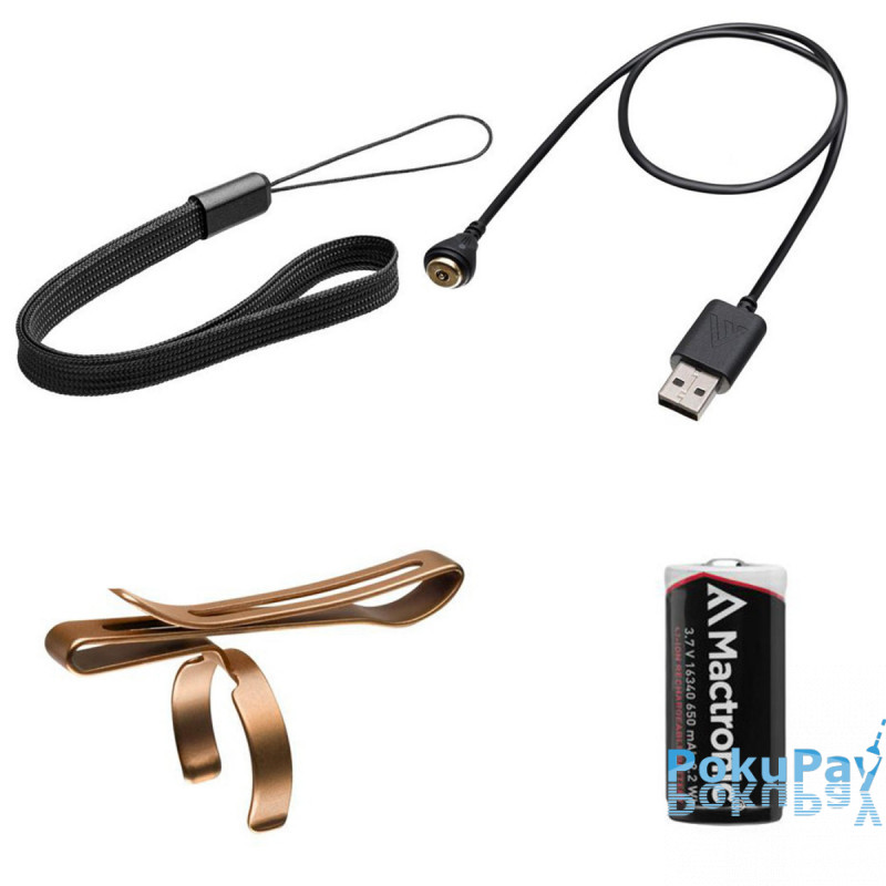 Ліхтар Mactronic Sirius M10 (1000 Lm) USB Rechargeable Magnetic (THH0171)