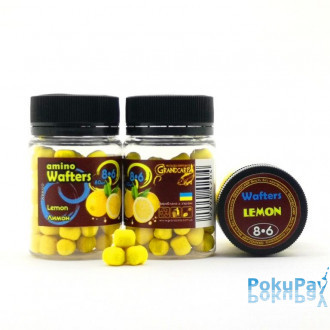 Бойли Grandcarp Amino Wafters Lemon (Лимон) 8•6mm 80 шт (WBB120)